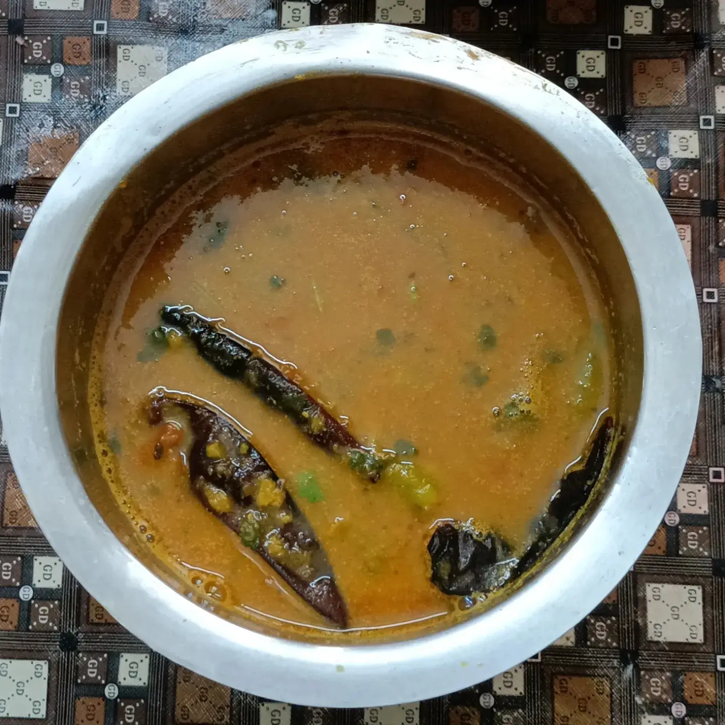 A cook's photo of Tiffin Sambar
