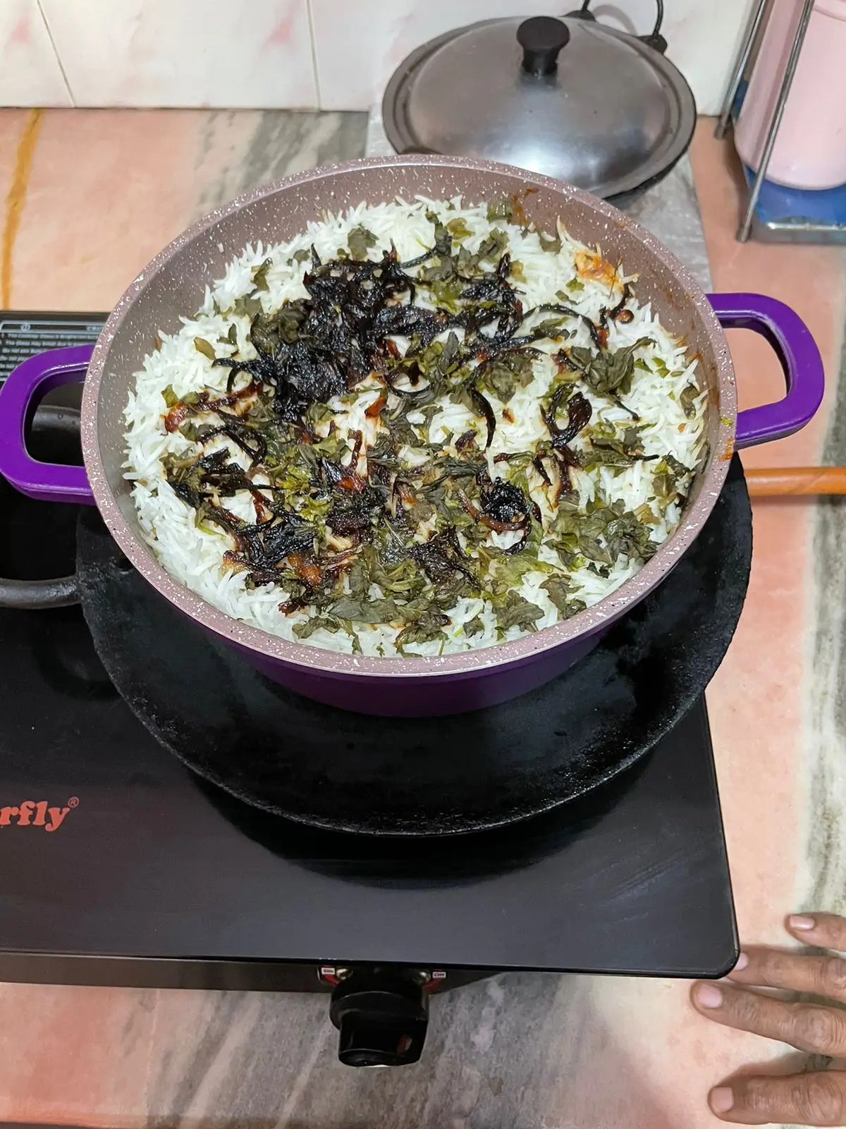 A cook's photo of Hyderabad Chicken Biryani