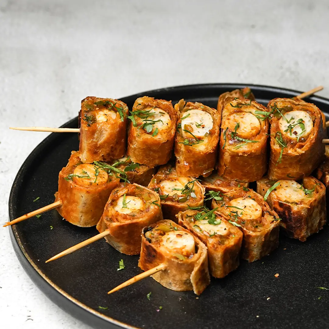 Chicken Sausage Roll-ups