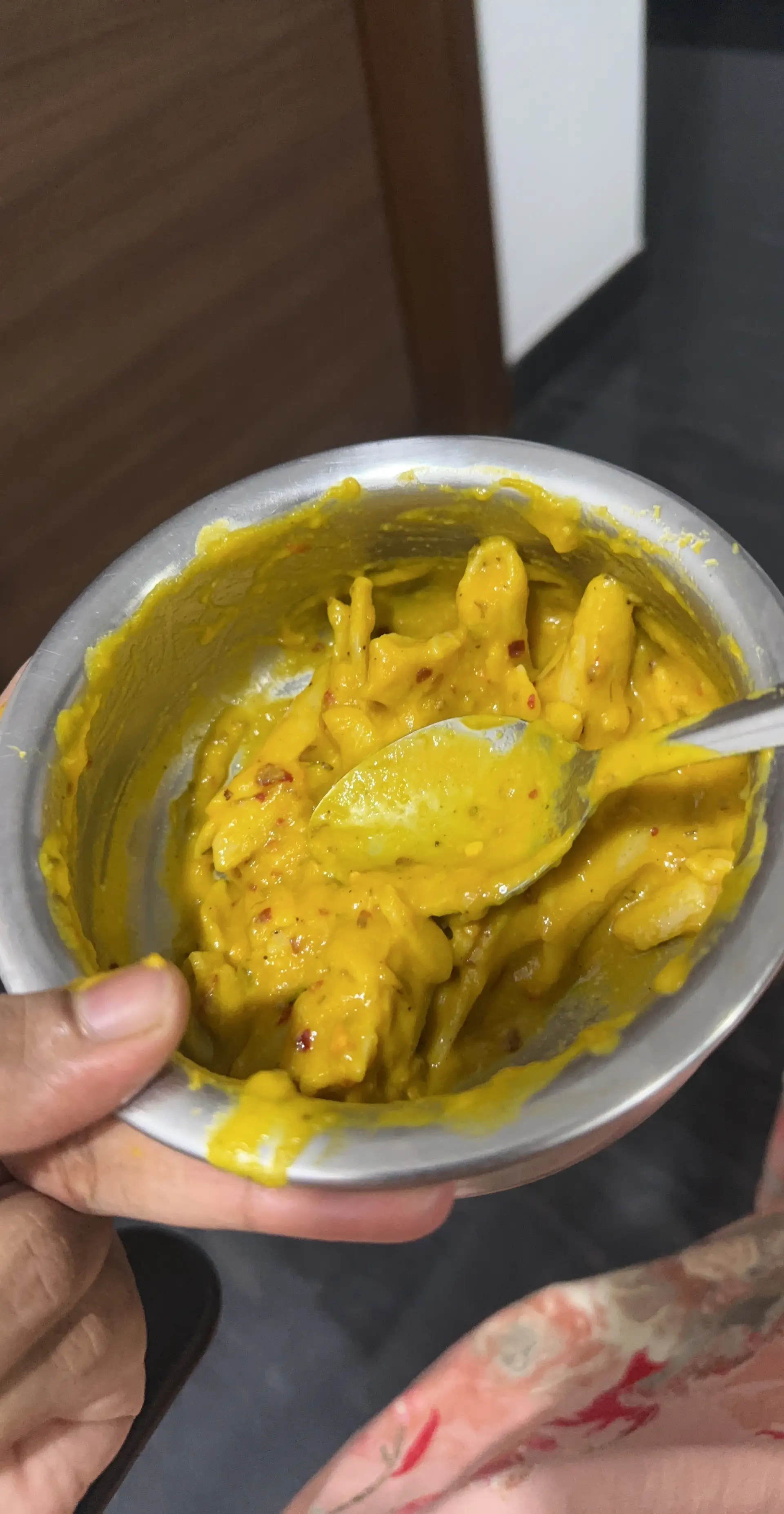 A cook's photo of Pumpkin and Carrot Pasta