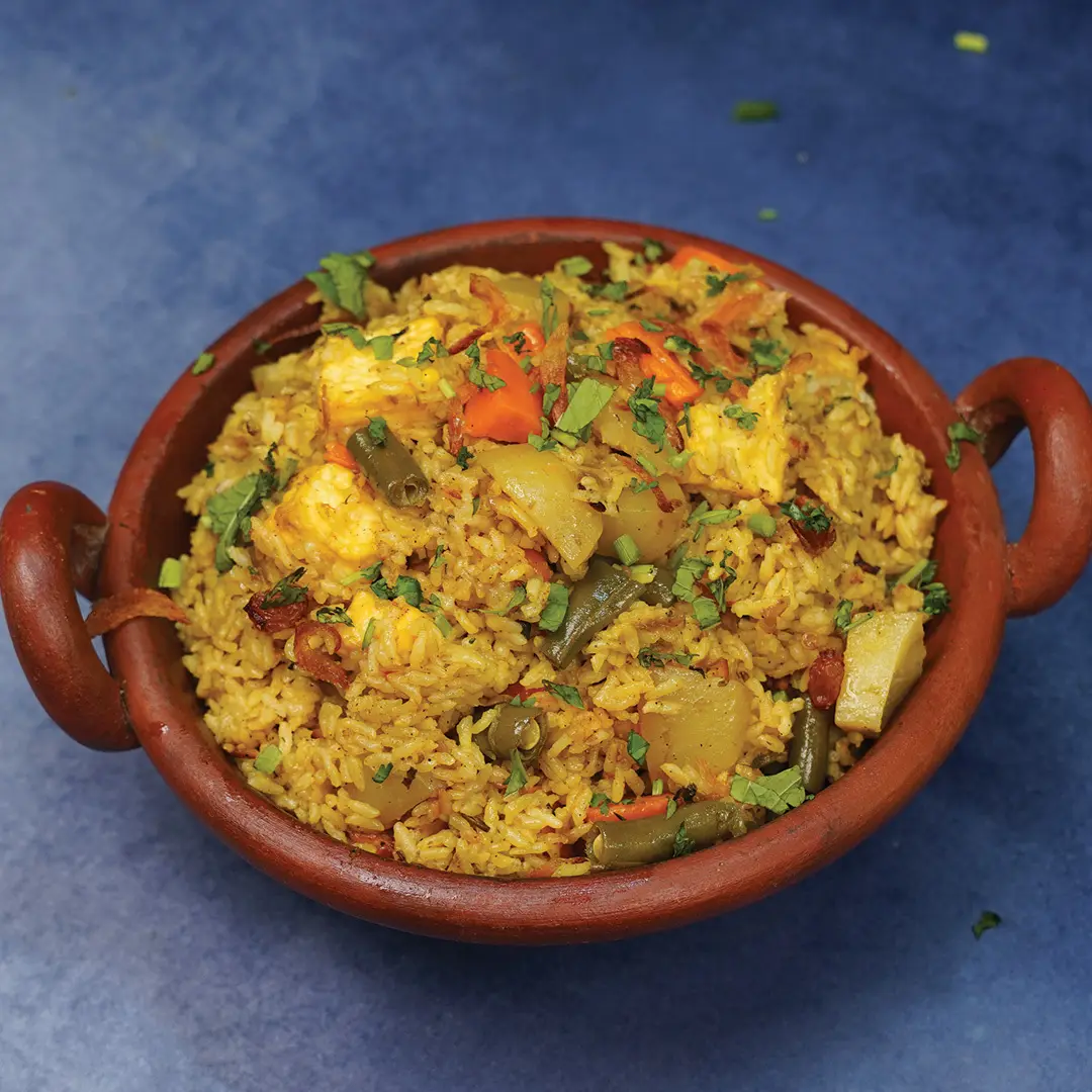 Cookd Malabar Veg Biryani (Pressure Cooker)